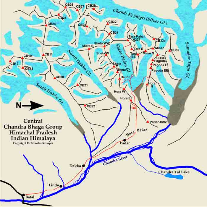 Map central CB group