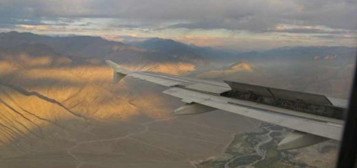 Flying over Indus Valley