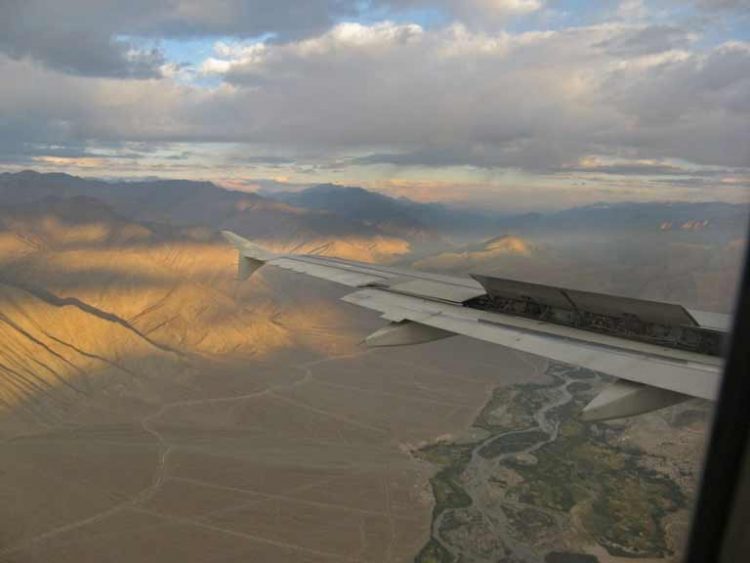 Flying over Indus Valley